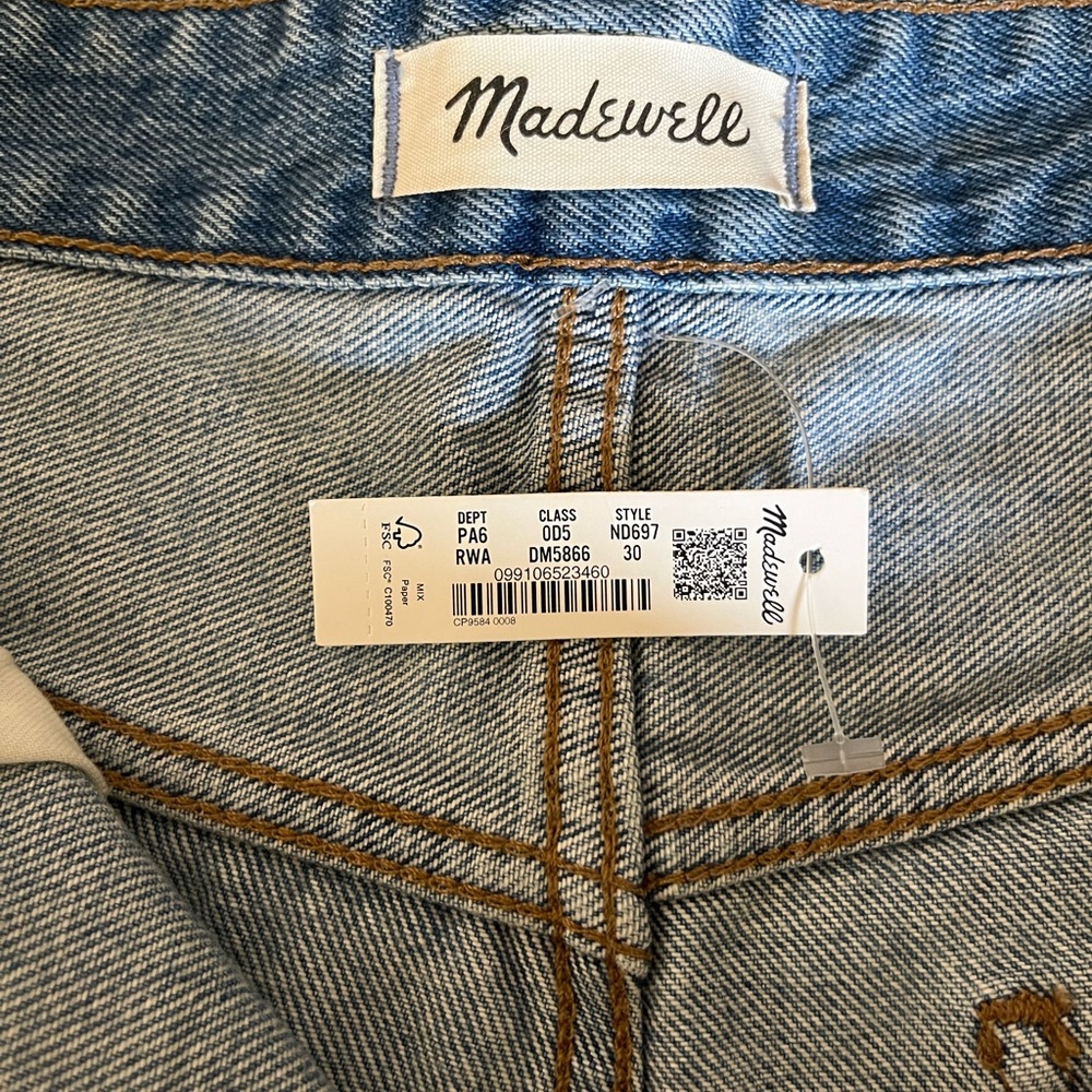 Madewell Relaxed Denim Shorts - Picture 4 of 4